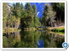 Half Dome Reflections in Merced River_8899