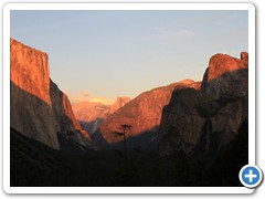 Yosemite Valley Sunset from Tunnel View_8999