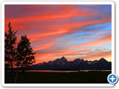 Sunset from Jackson Lake Lodge_5506