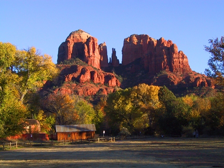 Photo of Cathedral Rock formation near Sedona Arizona taken on a Custom Private Escorted tour with Tour The Southwest .com LLC