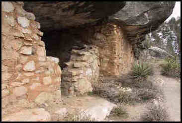Photo of Indian Ruins at Walnut Canyon National Monument